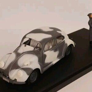 RIO Volkswagon Beetle Military Winter VW Diecast Vintage 1:43 Made In Italy